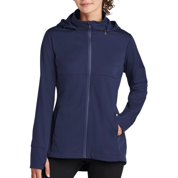 Women's Hooded Soft Shell Jacket Thumbnail