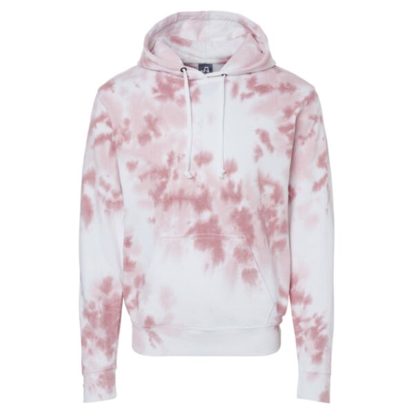 Men's Tie-Dyed Fleece Hooded Sweatshirt Thumbnail