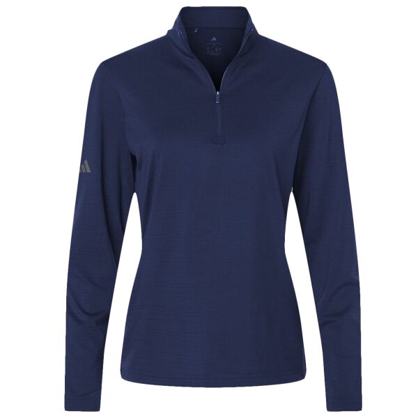 Women's Textured Stripe Quarter-Zip Pullover Thumbnail