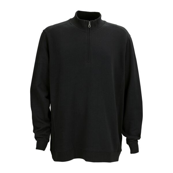 Premium Cotton 1/4-Zip Fleece Pullover Thumbnail