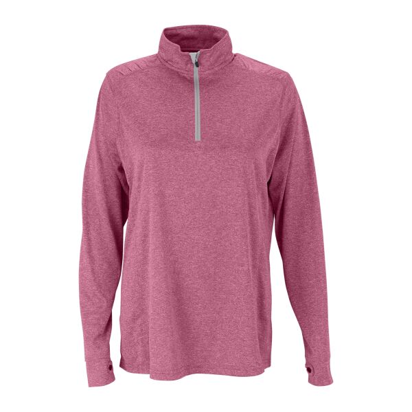 Women?s Vansport? M�lange 1/4-Zip Tech Pullover Thumbnail