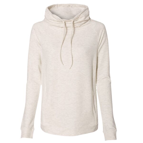 Women’s HeatLast™ Fleece Faux Cashmere Funnel Neck Sweatshirt Thumbnail