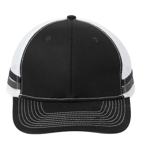 Two Stripe Snapback Trucker Cap Thumbnail