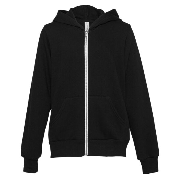 Youth Sponge Fleece Full-Zip Hoodie Thumbnail