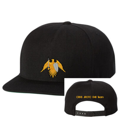 JROTC Eagle - Drill Team - Premium Five-Panel Snapback Cap Thumbnail