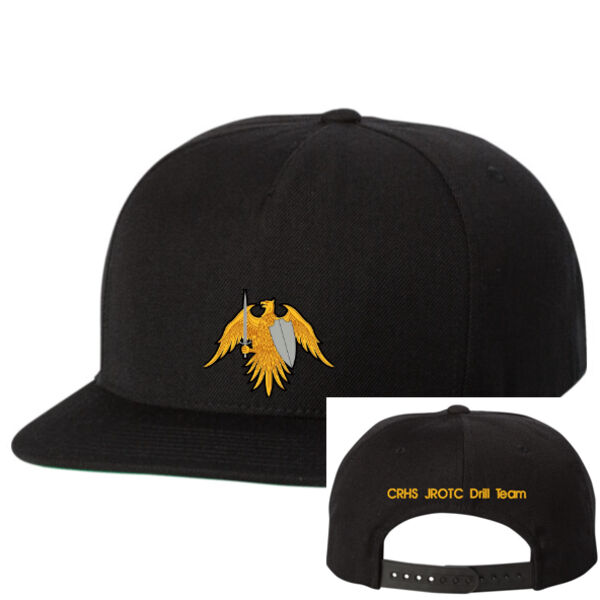 JROTC Eagle - Drill Team - Premium Five-Panel Snapback Cap Thumbnail