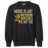 Youth EcoSmart® Crewneck Sweatshirt Thumbnail