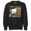 Youth EcoSmart® Crewneck Sweatshirt Thumbnail