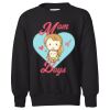 Youth EcoSmart® Crewneck Sweatshirt Thumbnail