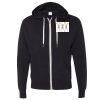 Unisex Heathered French Terry Full-Zip Hooded Sweatshirt Thumbnail