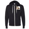 Unisex Heathered French Terry Full-Zip Hooded Sweatshirt Thumbnail