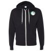 Unisex Heathered French Terry Full-Zip Hooded Sweatshirt Thumbnail