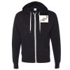 Unisex Heathered French Terry Full-Zip Hooded Sweatshirt Thumbnail