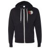 Unisex Heathered French Terry Full-Zip Hooded Sweatshirt Thumbnail