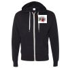 Unisex Heathered French Terry Full-Zip Hooded Sweatshirt Thumbnail