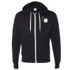 Unisex Heathered French Terry Full-Zip Hooded Sweatshirt Thumbnail