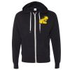 Unisex Heathered French Terry Full-Zip Hooded Sweatshirt Thumbnail