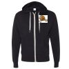Unisex Heathered French Terry Full-Zip Hooded Sweatshirt Thumbnail