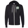 Unisex Heathered French Terry Full-Zip Hooded Sweatshirt Thumbnail