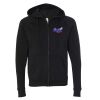 Unisex Special Blend Raglan Full-Zip Hooded Sweatshirt Thumbnail
