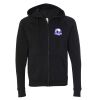 Unisex Special Blend Raglan Full-Zip Hooded Sweatshirt Thumbnail