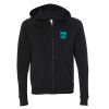 Unisex Special Blend Raglan Full-Zip Hooded Sweatshirt Thumbnail