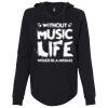 Women’s Lightweight California Wave Wash Hooded Sweatshirt Thumbnail