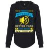 Women’s Lightweight California Wave Wash Hooded Sweatshirt Thumbnail